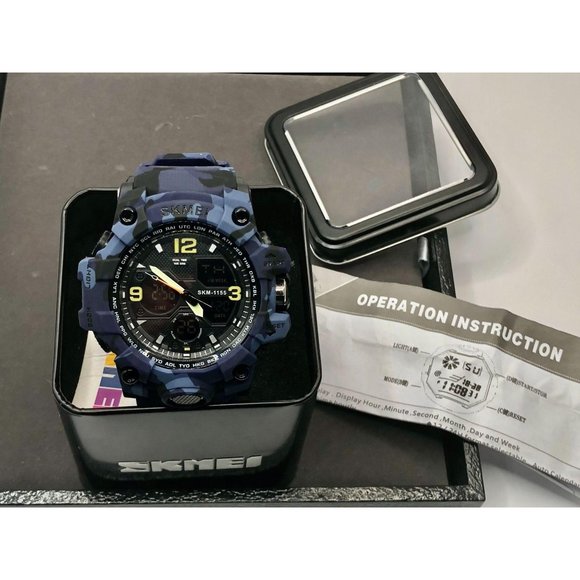 Gshock Style Military Watch by Skmei - Picture 1 of 5